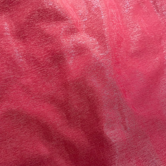 Vintage 80’s CACHE red skirt with sheen. Size 8 - Picture 2 of 5